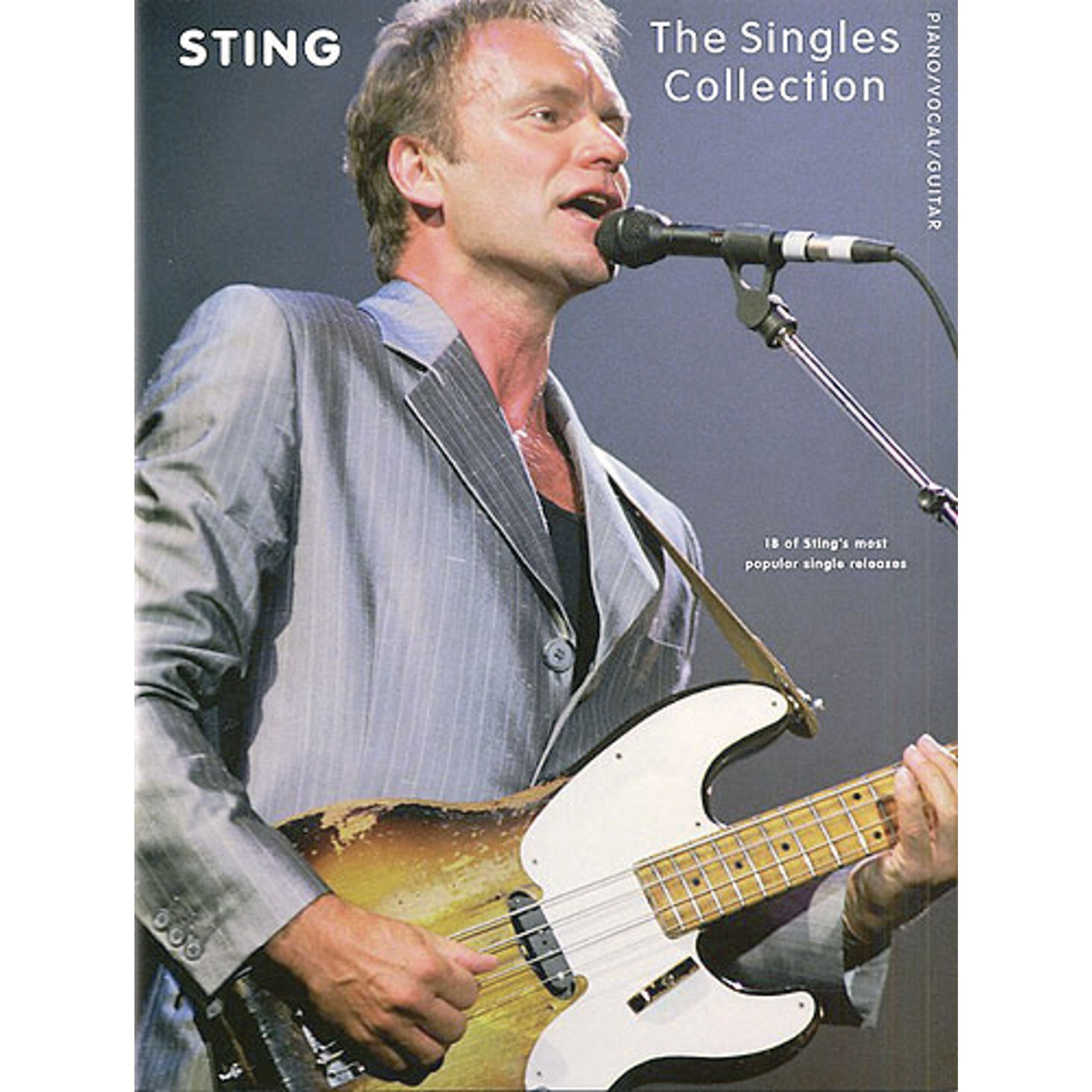 Sting-The Singles Collection-Piano/Vocal/Guitar-Music Book