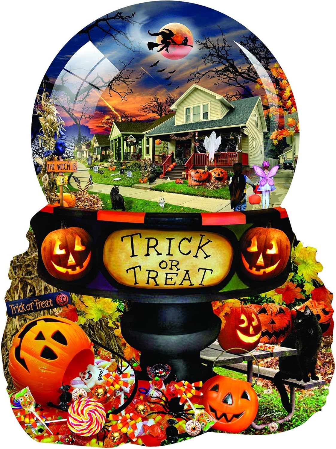 Harrowing Halloween Jigsaw Puzzles Add To Everyone's Fun