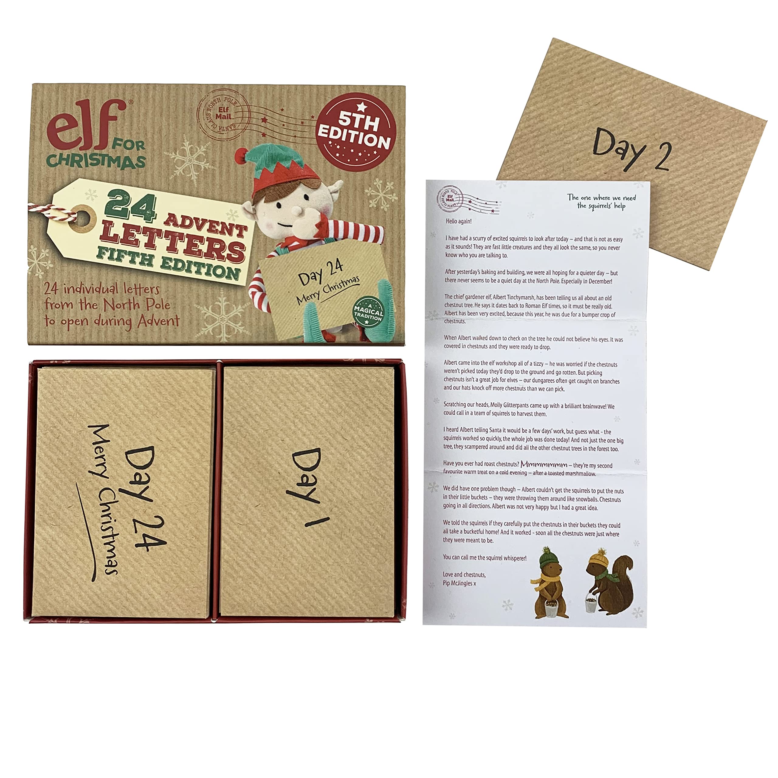 Christmas Elf Letters - Elf Advent Calendar 2023