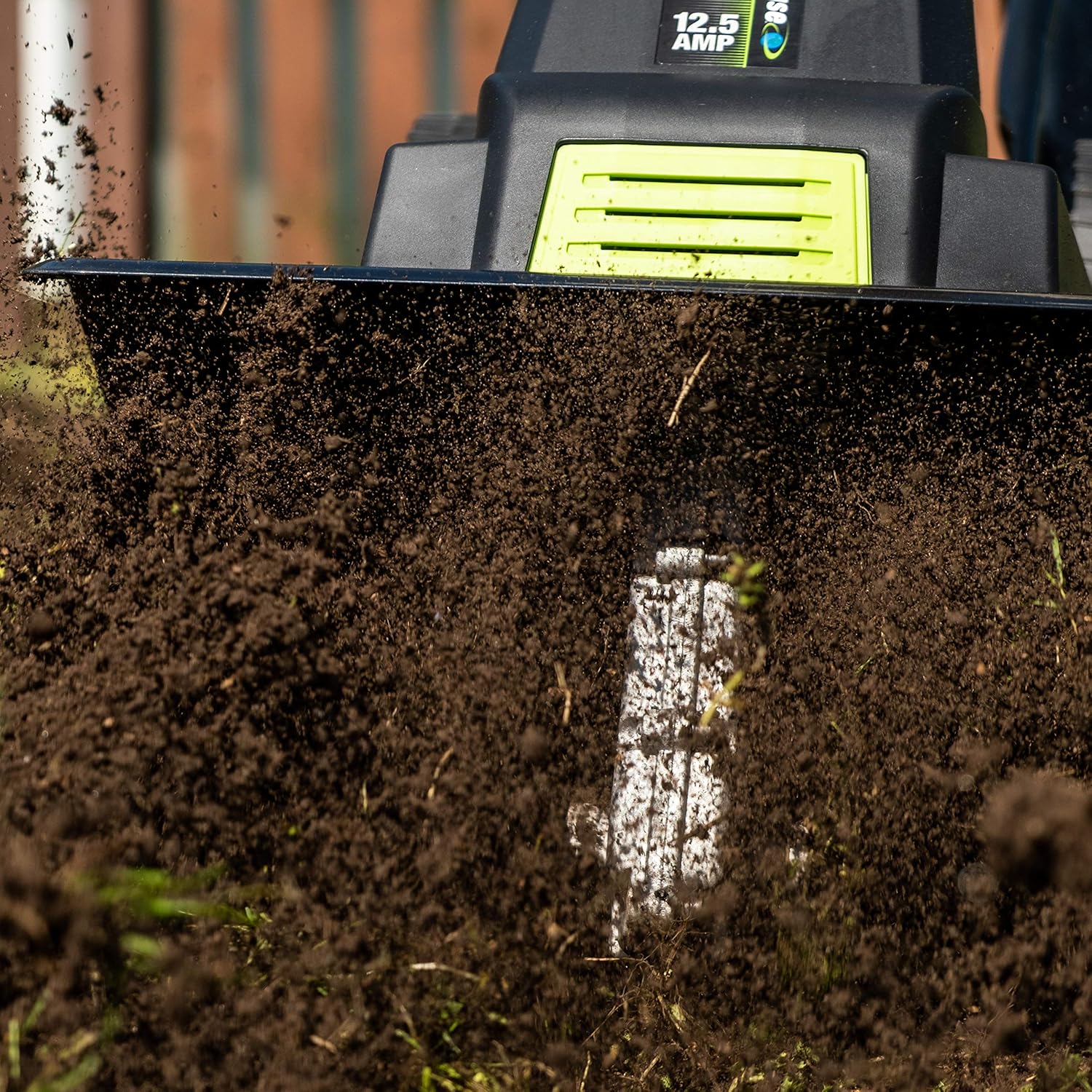 Earthwise TC70125 12.5-Amp 16-Inch Corded Electric Tiller/Cultivator, Green : Garden & Outdoor