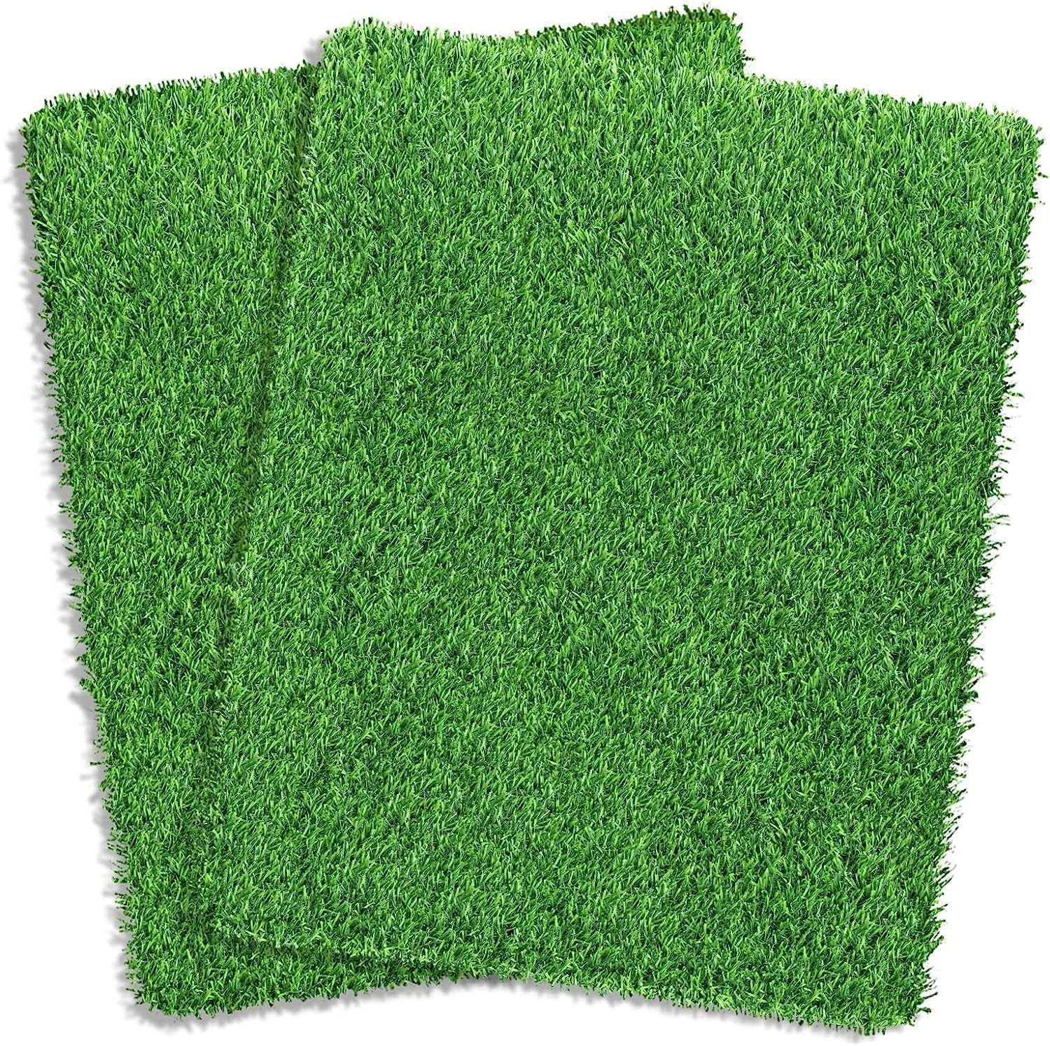 SSRIVER 50 X 65CM Artificial Grass Rug Turf for Dogs Indoor Outdoor Fake Grass for Dogs Potty Training Area Patio Lawn Decoration