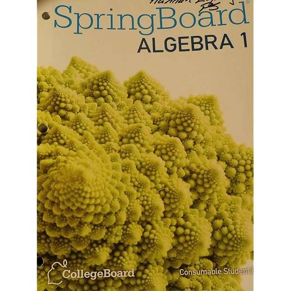 Springboard Mathematics Algebra 2
