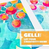 Gelli Arts 6 x 6 Gel Printing Plate Transparent 15.2 cm Square view 6