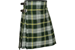 Allsafe Traders Men's 5 Yard Scottish Tartan Kilt, Highland Wedding Kilt