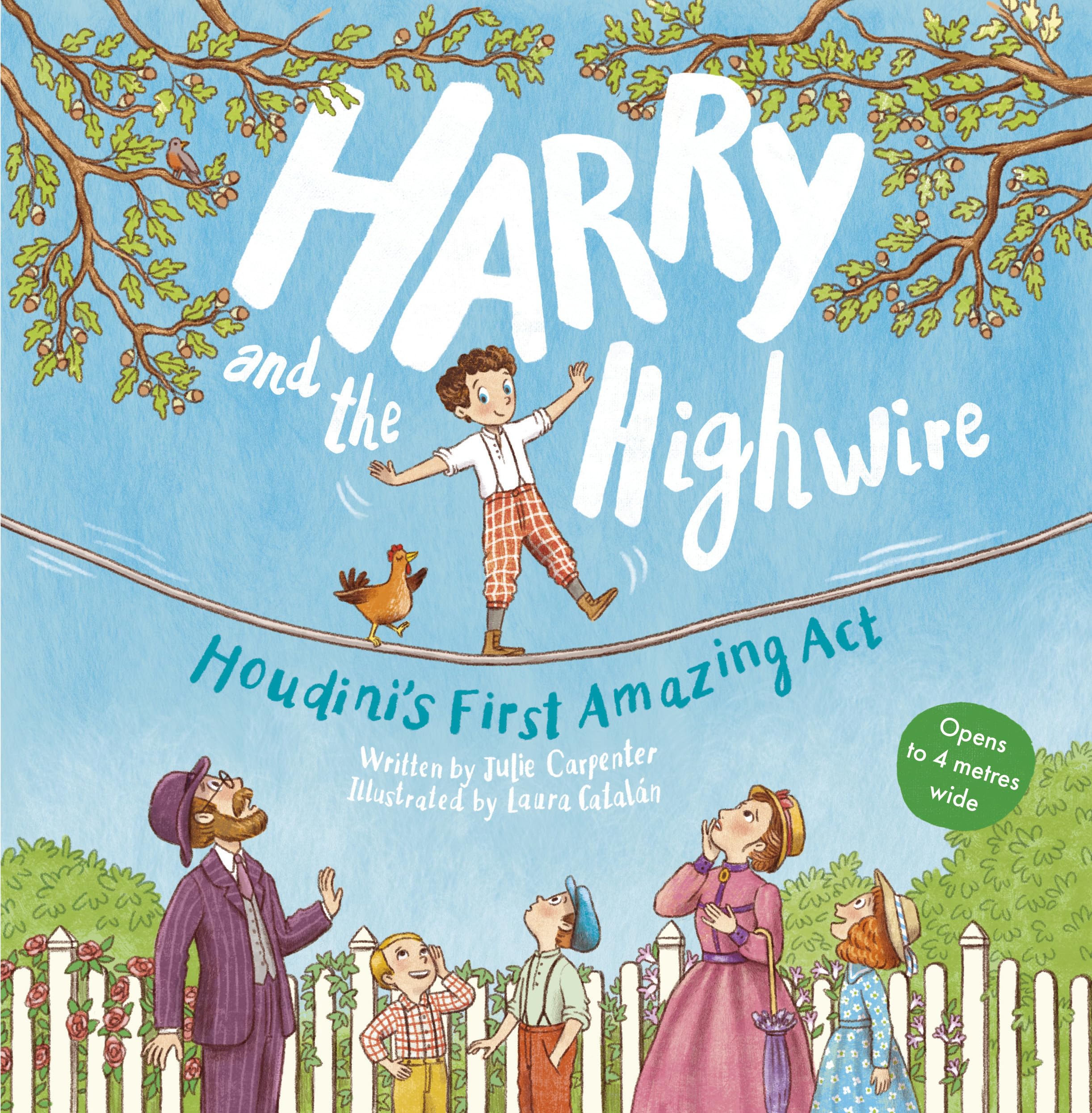 Photo 1 of Harry and the Highwire: Houdini's First Amazing Act