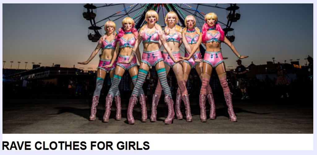 Rave Outfits & Clothing