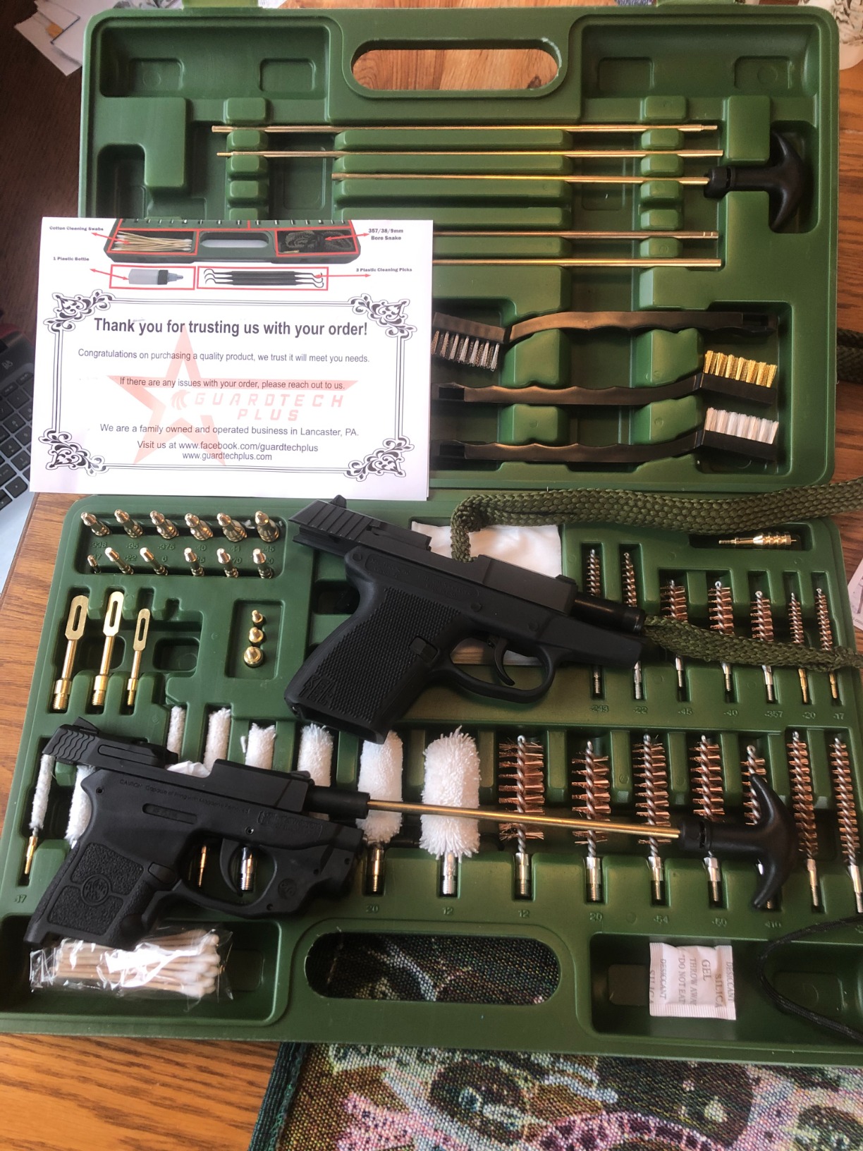 10/mo Finance GuardTech Plus Universal Gun Cleaning Kit for Guns