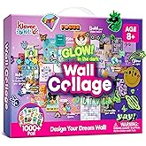 Klever Kits Glow in The Dark Wall Collage for Room Decor, DIY Poster for Teen & Tween Girls, Creative Arts and Crafts Gift Wall Art for Kids Aged 8 9 10 11 12 13 14 by Jova