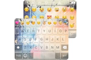 Free Glass Emoji Keyboard Theme