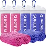 Sukeen Cooling Towel 40x12 Pink Dark Blue Quick Dry Sport Camping view 1