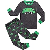 RKOIAN Little Boys Long Sleeve Pajamas Sets Toddler 100% Cotton Pjs Kids Sleepwears