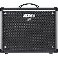 BOSS Katana-50 Gen 3 Guitar Amplifier | Compact 50-Watt Combo Amp | Custom 12-Inch Speaker | Evolved Tube Logic Sound | 12 Am