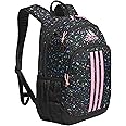 adidas Creator Comfortable and Durable Small Athletic Bag or Laptop Backpack for Women and Men, Speckle Black/Bliss Pink/Black, One Size