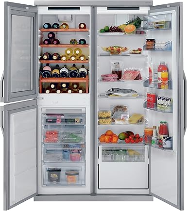 aeg triple fridge freezer wine cooler