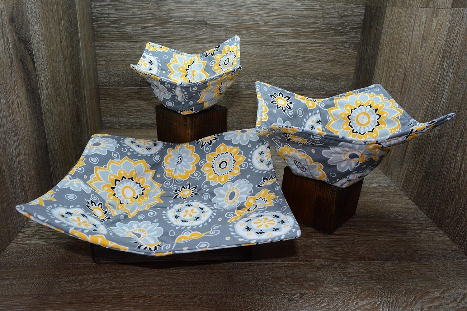 Microwave Dish Cozies, Set of 3, 1 Small Bowl Cozy, 1