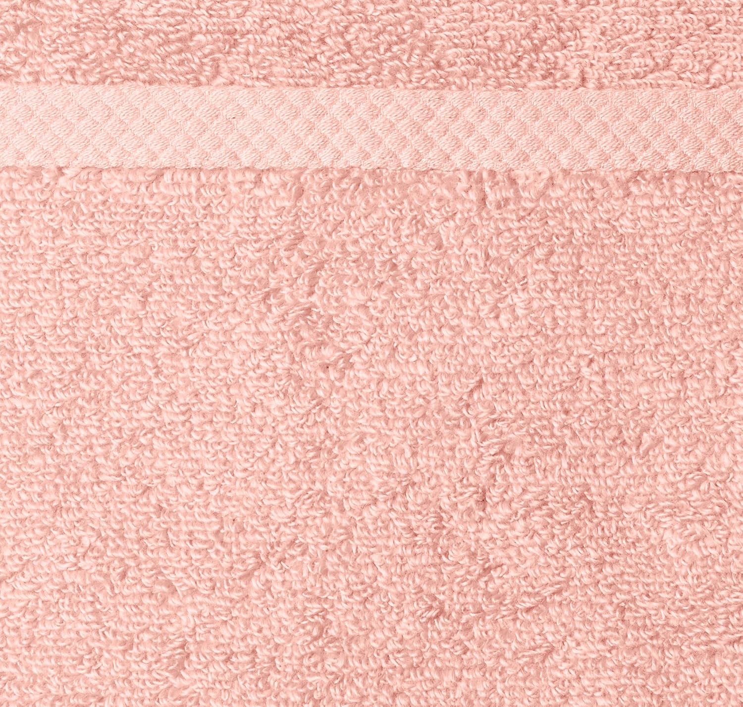 Basics Quick-Dry, Luxurious, Soft, 100% Cotton Towels, Petal Pink - Set of 8 Hand Towels: Home & Kitchen
