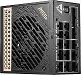 MSI MEG Ai1300P PCIE5 Power Supply 1300W 80 Plus Platinum UK Plug view 4