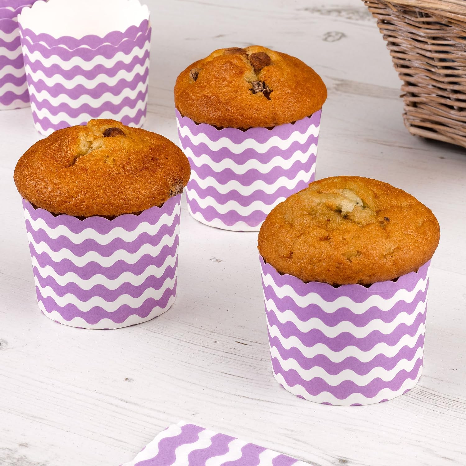 Neviti 677712 Carnival Baking Cup, Purple - Image 3