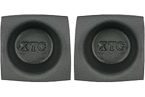 Install Bay Speaker Baffle 6 1/2 Inch Round Small Frame Pair -VXT65