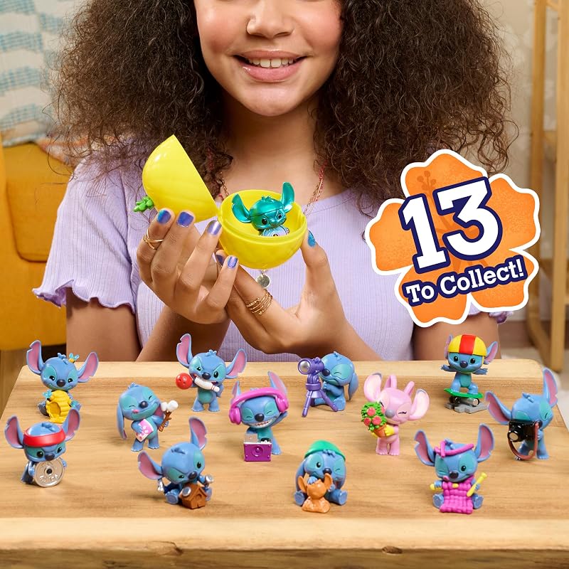 Disney Stitch that’s So Stitch-Sammelfiguren – Serie 2, stilisierte Überraschungsfiguren, 5 cm groß, Kinderspielzeug ab 3 Jahren