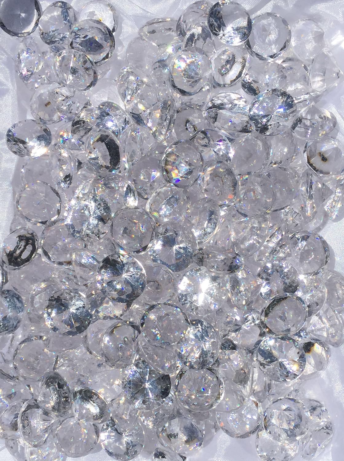 Hot Sale 480 Pieces 20mm Crystal Clear Acrylic Diamond Shape