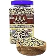 Golden Crown Multigrain Blend | Premium Quality Naturally Fragrant Sweet Flavorful for Vegetarian Black Brown Purple Hulless Barley Rye Berries SG MG GMO-Free Rice (6 Grains) - 32 oz (2 LBS)