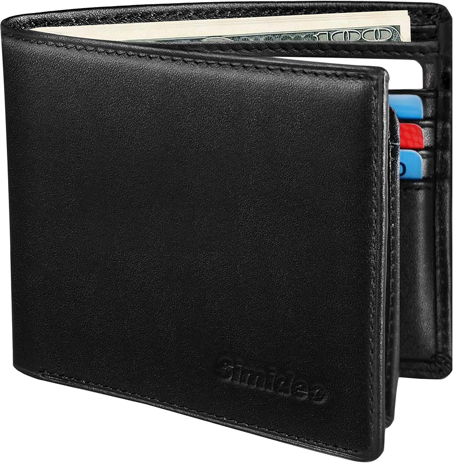 Amazon.co.jp: Simideo Bi-Fold Wallet 