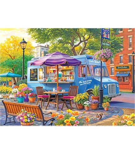 Amazon.com: RoseArt Kodak Premium Shiny Happy Campers 1000 Piece