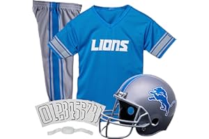 Franklin Sports NFL Youth Football Uniform Set for Boys & Girls - Includes Helmet, Jersey & Pants with Chinstrap + Numbers