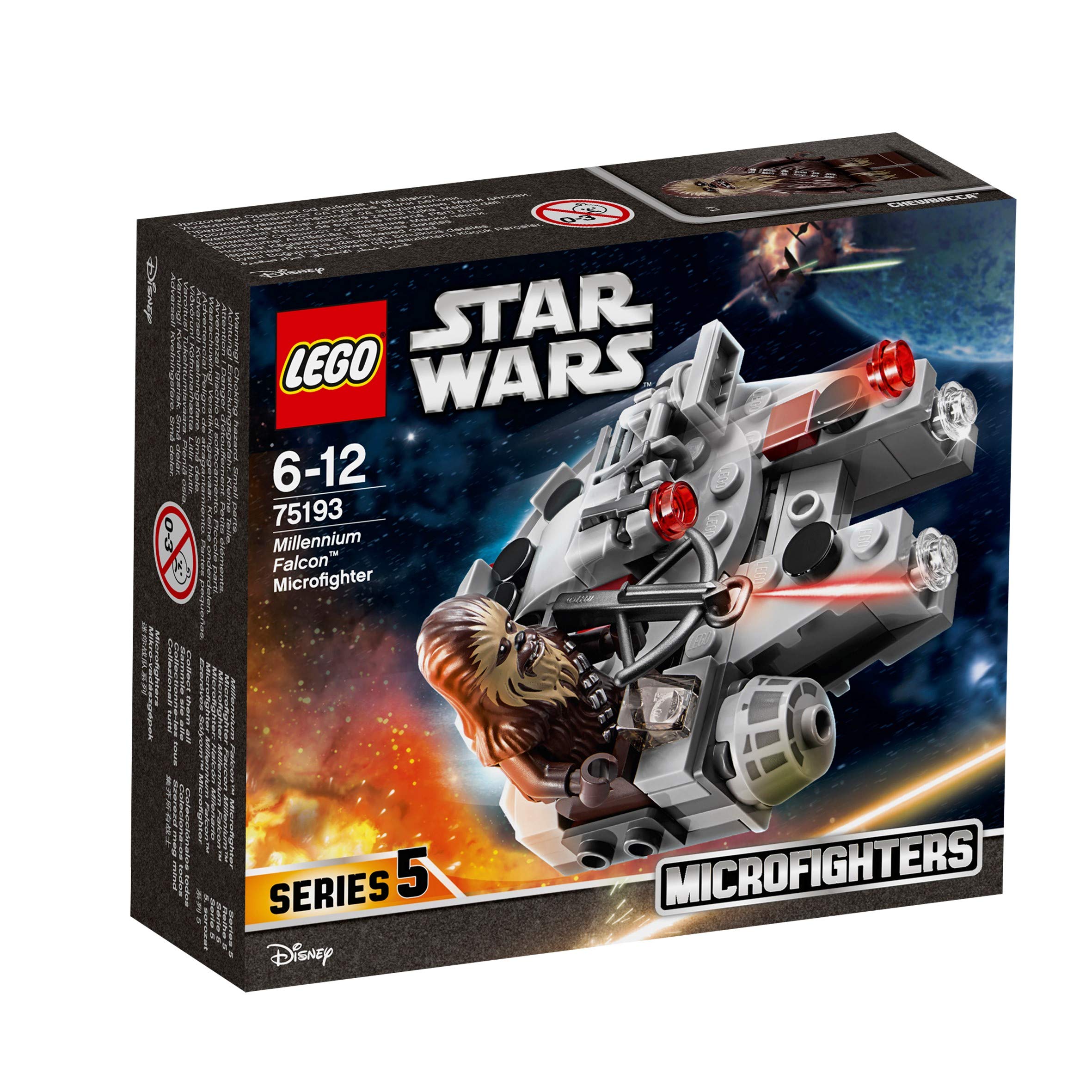 star wars millennium falcon microfighter