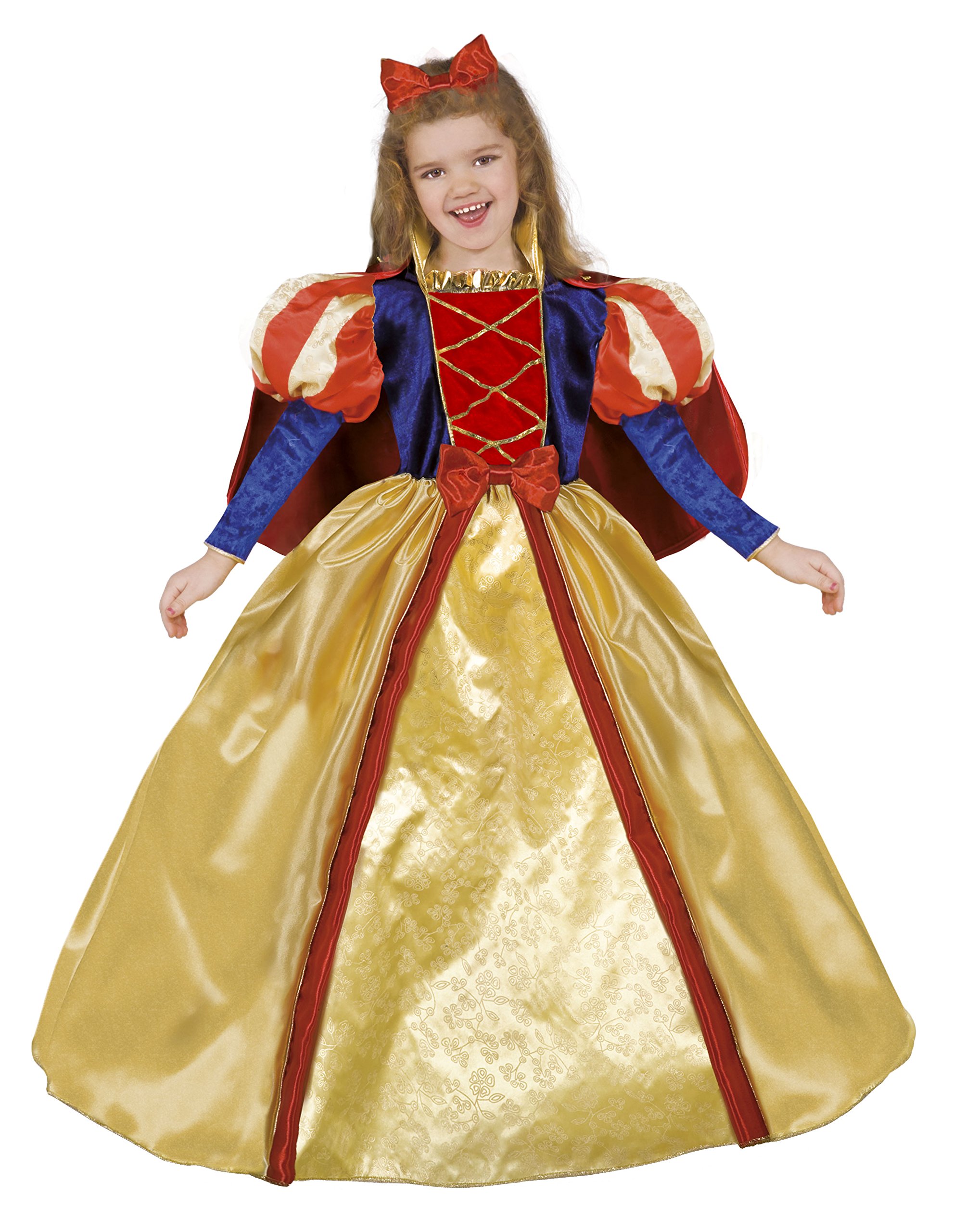 Ciao Snow White Girl Costume (Size, Yellow/red/Blue, 14796.3-4 Years, 3-4 anni