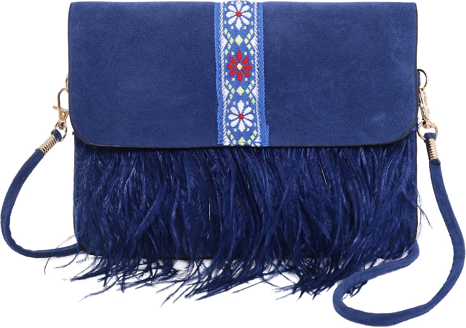 vintage ostrich purse