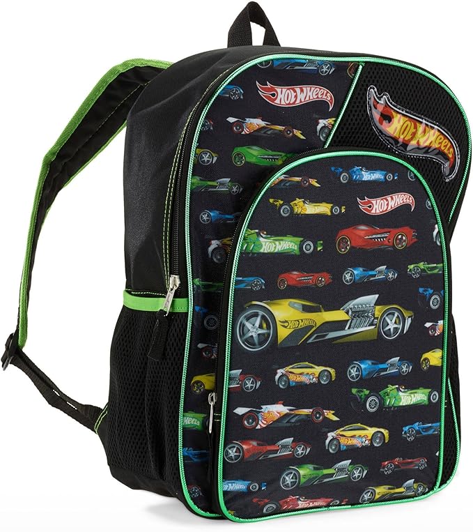 Mattel Boys' Hotwheels Backpack, black Amazon.ca Clothing & Accessories