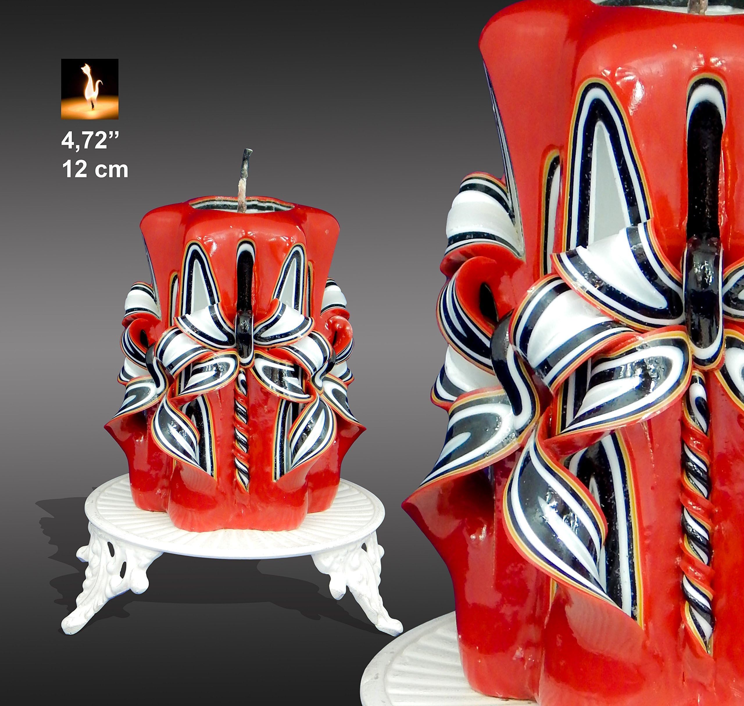 Carved Candles by Monna Candles, Ferrari candle, Red canlde Handmade Candle, gift for him, Gift Ideas, home decoration, Birthday Gift