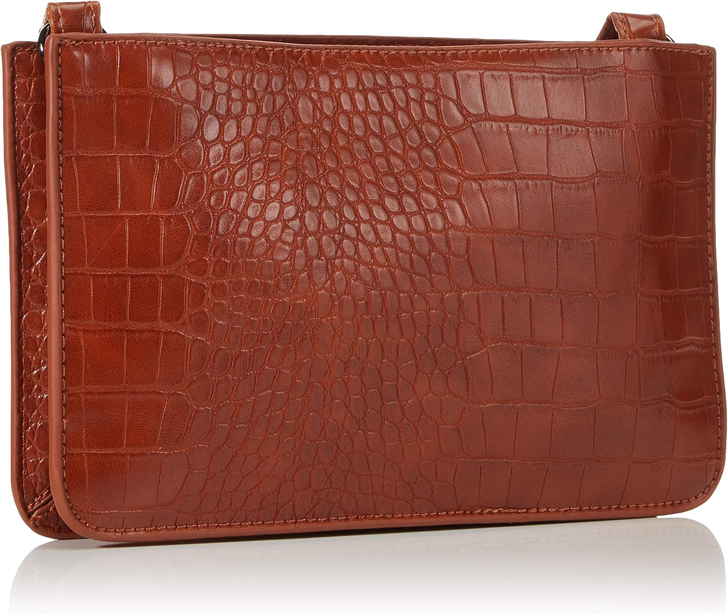 Tom Tailor Acc Women's Maris Shoulder Bag, Croco Brown, S - Image 4