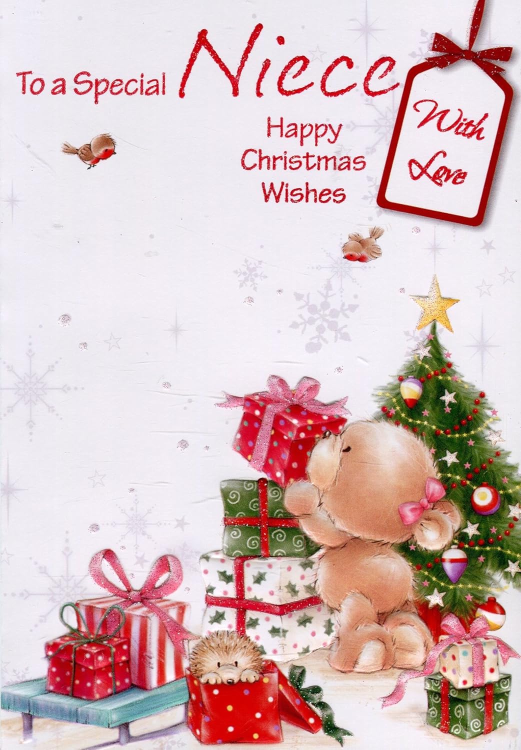 Niece Christmas Card With Love To A Special Niece Happy Christmas Cards Stationery Home Furniture Diy Cientificafest Cientifica Edu Pe