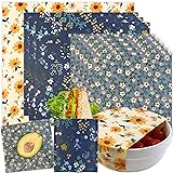 Reusable Beeswax Wrap - 9 Pack Beeswax Wraps for