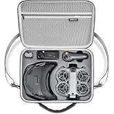 STARTRC Case for Neo 2 Accessories, Portable PU Carry bag for DJI Neo 2 Motion Fly More Combo for RC Motion 3,Goggles N3,Charging Hub