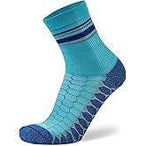 Balega womens Silver Mini Crew Performance Running Socks, Breathable-moisture Wicking Style (1 Pair)