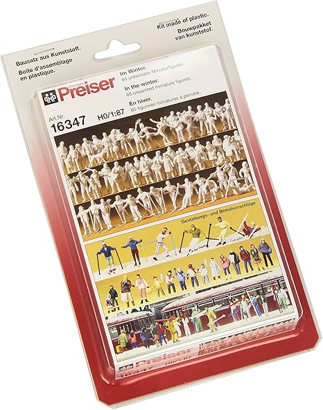 Preiser 16347 Winter Figures (60 