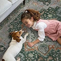 GENIMO 2x10 Runner Rugs for Hallway, Machine