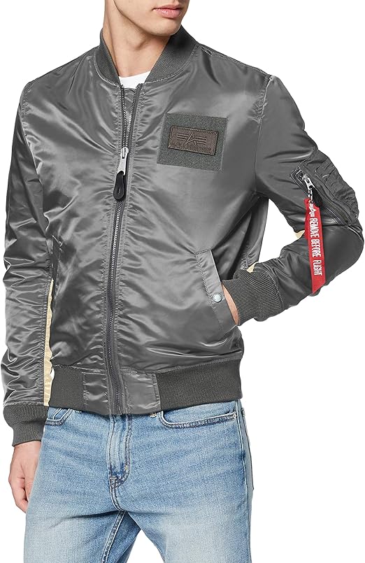 ALPHA INDUSTRIES Men's Bomber Jacket Amazon.co.uk Clothing