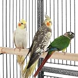 Yaheetech Large Bird Cage Flight Parrot Cage with Rolling Stand Black view 5