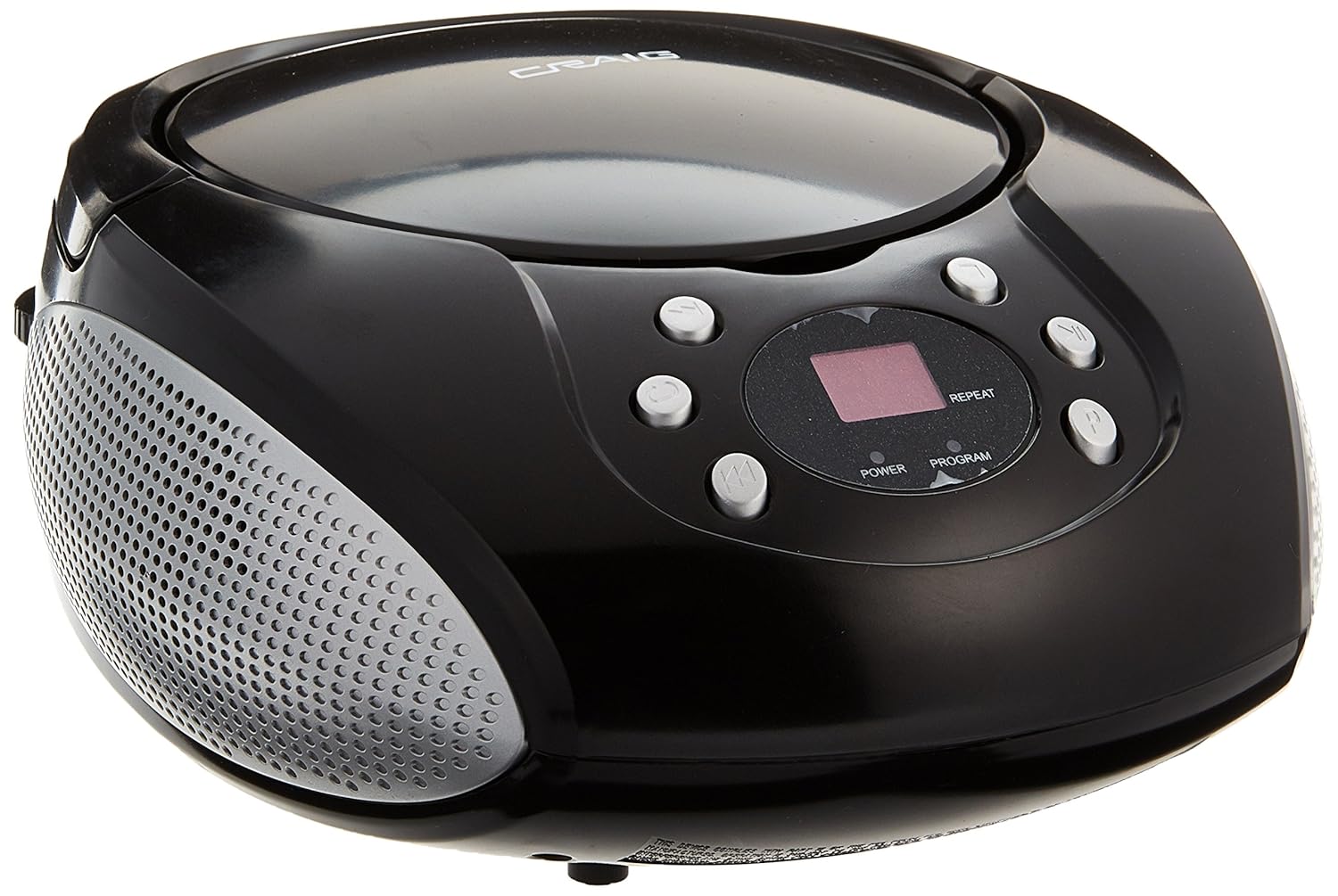 Amazon.com: Craig Portable CD Boombox with AM/FM Radio, Black (