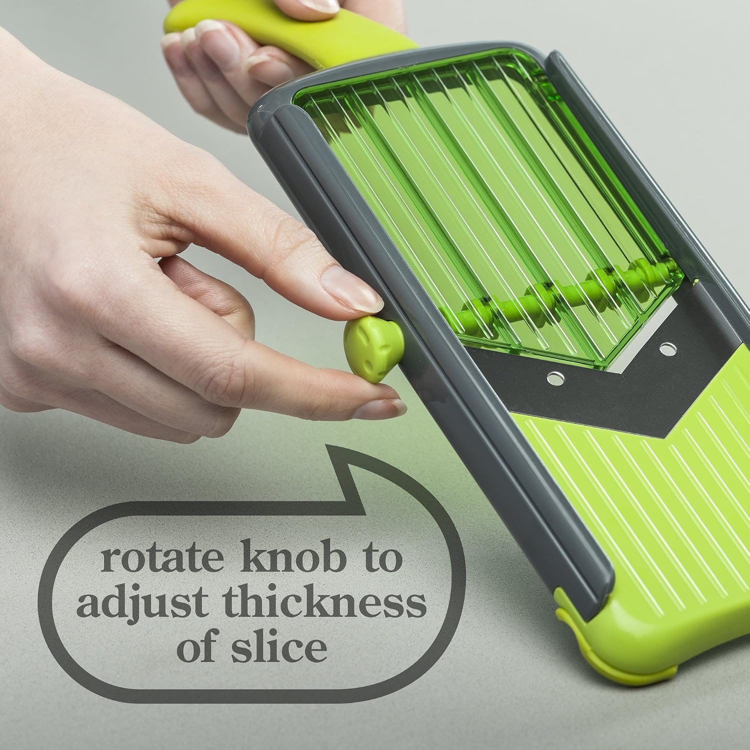 Zeal HA45L V-Slicer, Lime - Image 4