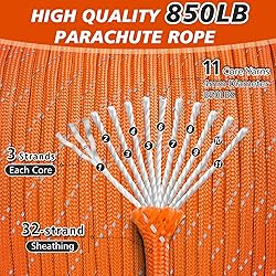 Thadavo Reflective Paracord Rope