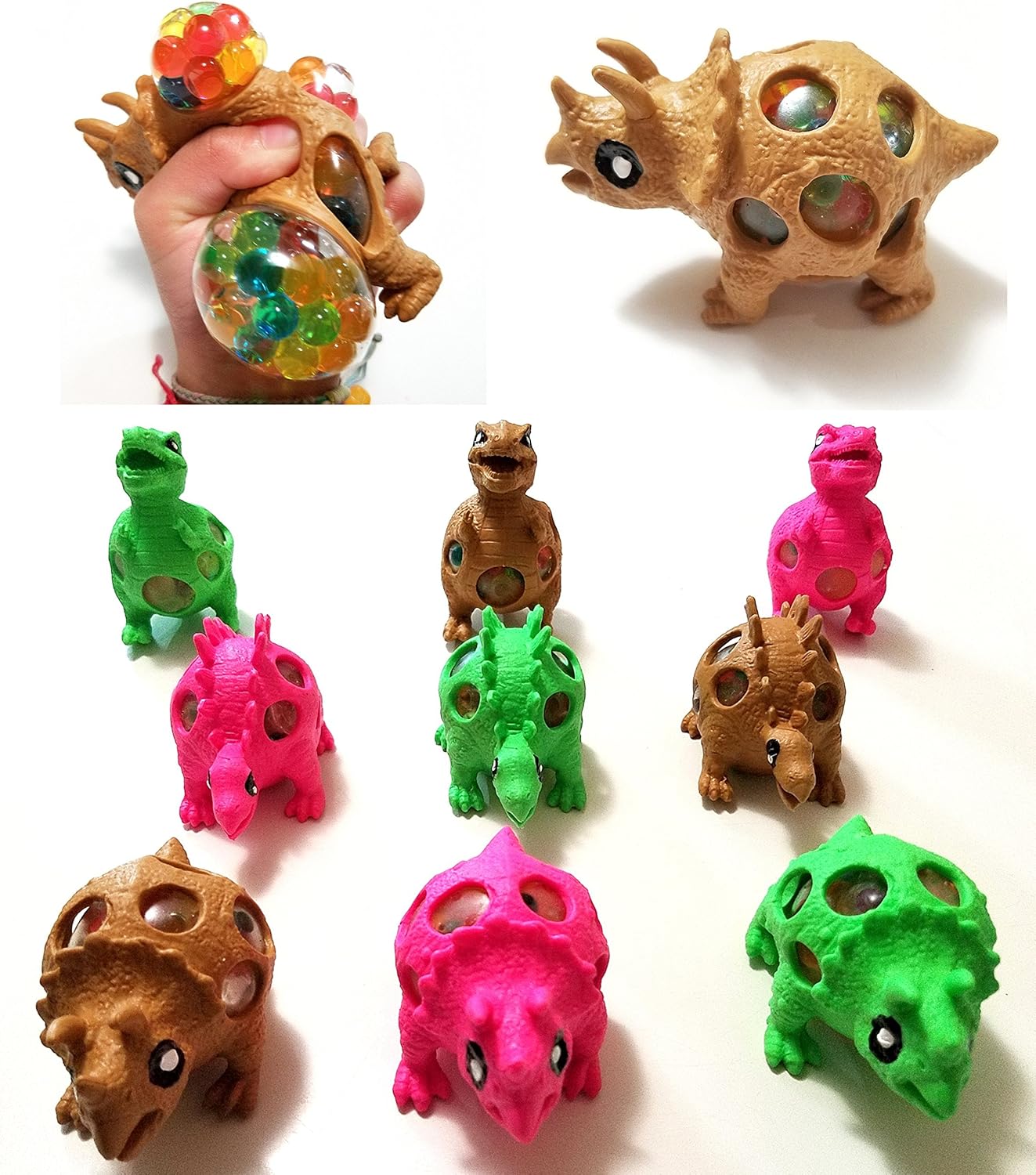 dinosaur stress toy