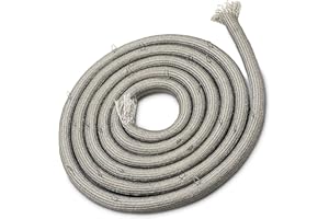 Whole Parts Range Oven Door Gasket (Includes 25 Mounting Clips) Part# WB04T10050 - Replacement & Compatible with Some GE Ranges or Ovens