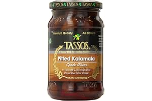 Tassos Pitted Kalamata Olive Oil Vinaigrette, 13.1 Ounce