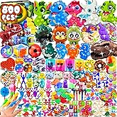 800pcs Party Favors for Kids 6 8 12 Fidget Toys Pack School Classroom Party Suppliers Goodie Bag Items Stocking Stuffers Birt